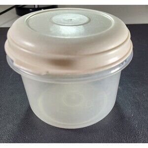 Vintage Rubbermaid Round Servin' Saver  Bowl & Lid  0020  3 Cup